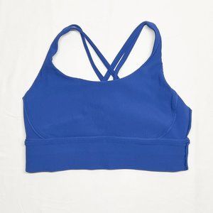 lululemon athletica Energy Ribbed Longline Bra Medium Support, size 10